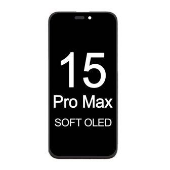 Touch+Display Apple Iphone 15 Pro Max 6.7" Preto Soft Oled