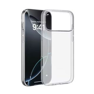 Apple Iphone 17 Pro Max Transparent Hard Silicone Case