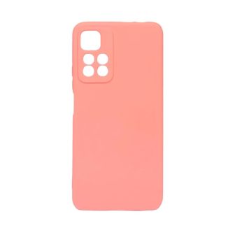 Capa Silicone Gel Xiaomi Redmi Note 11 Pro Rosa Clara Com Protetor De Câmera Robusta