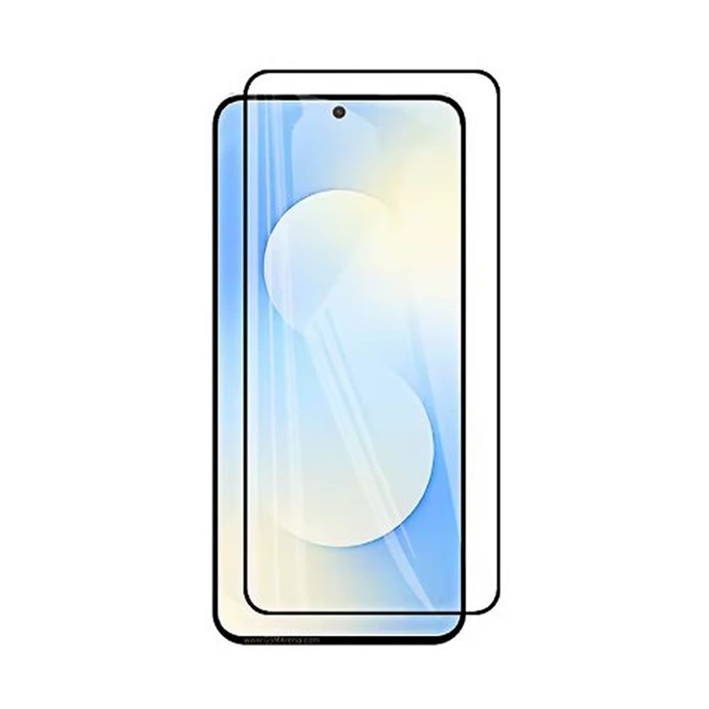 Samsung Galaxy S25 FE 6.7" Black 5D Full Screen Glass Protector