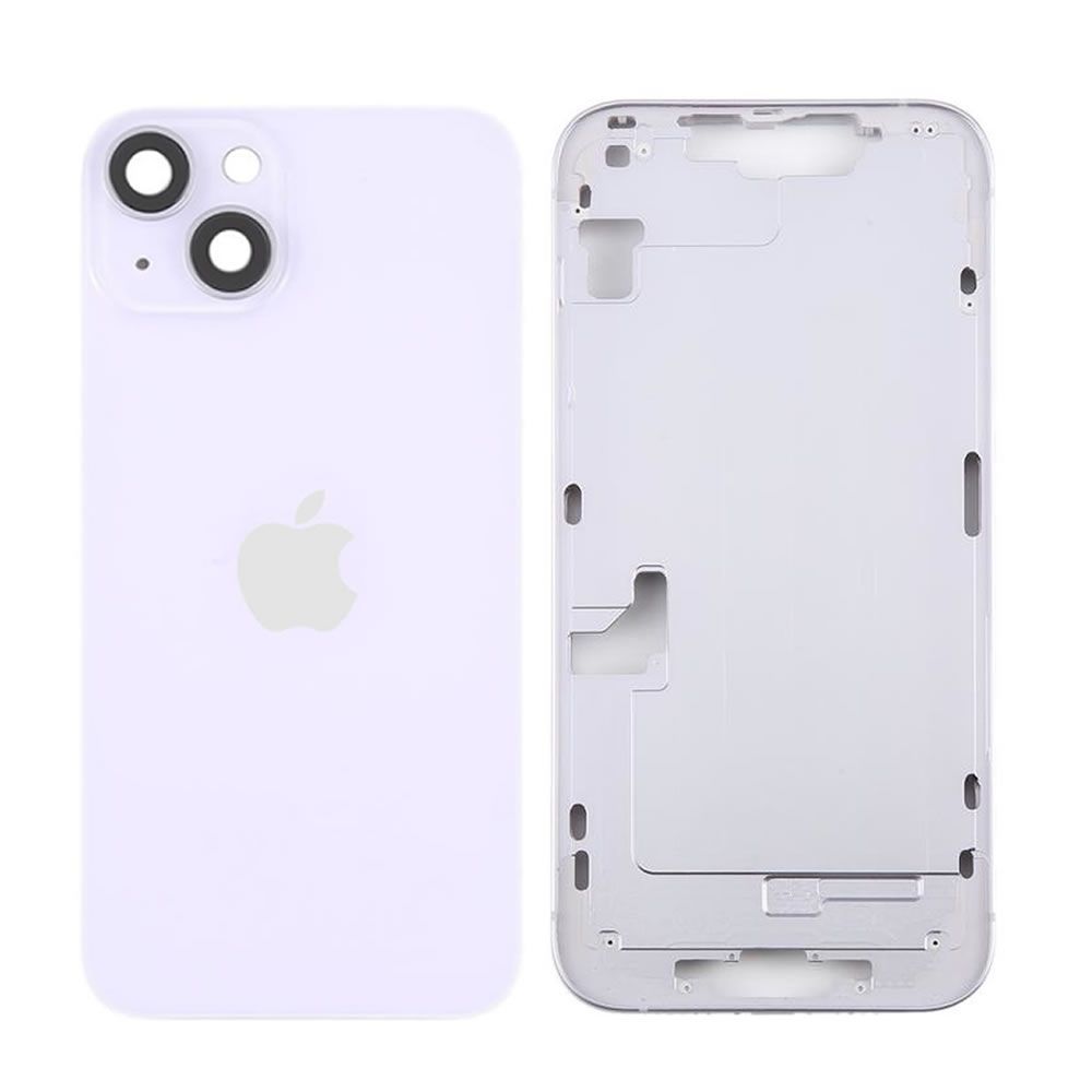 Apple Iphone 14 Plus Purple Back Cover With Frame