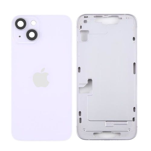 Tampa Traseira Apple Iphone 14 Plus Roxo Com Frame