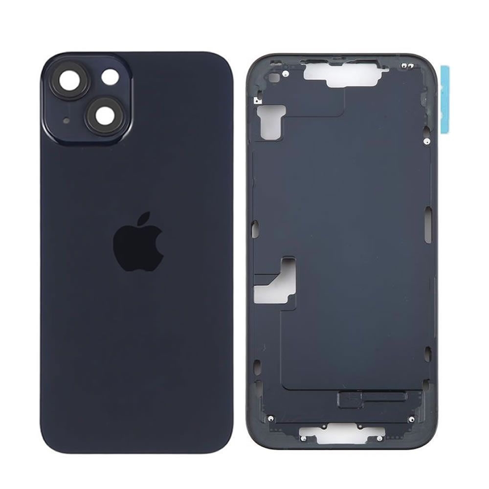 Apple Iphone 14 Plus Black Back Cover With Frame