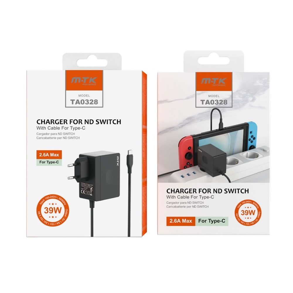 MTK TA0328 Black 39W Type-C To ND Switch Charger