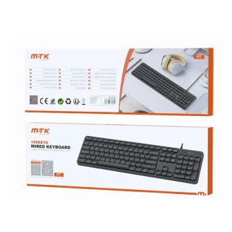 Teclado MTK TG7278 Preto 105 Teclas 1.5m (Português)