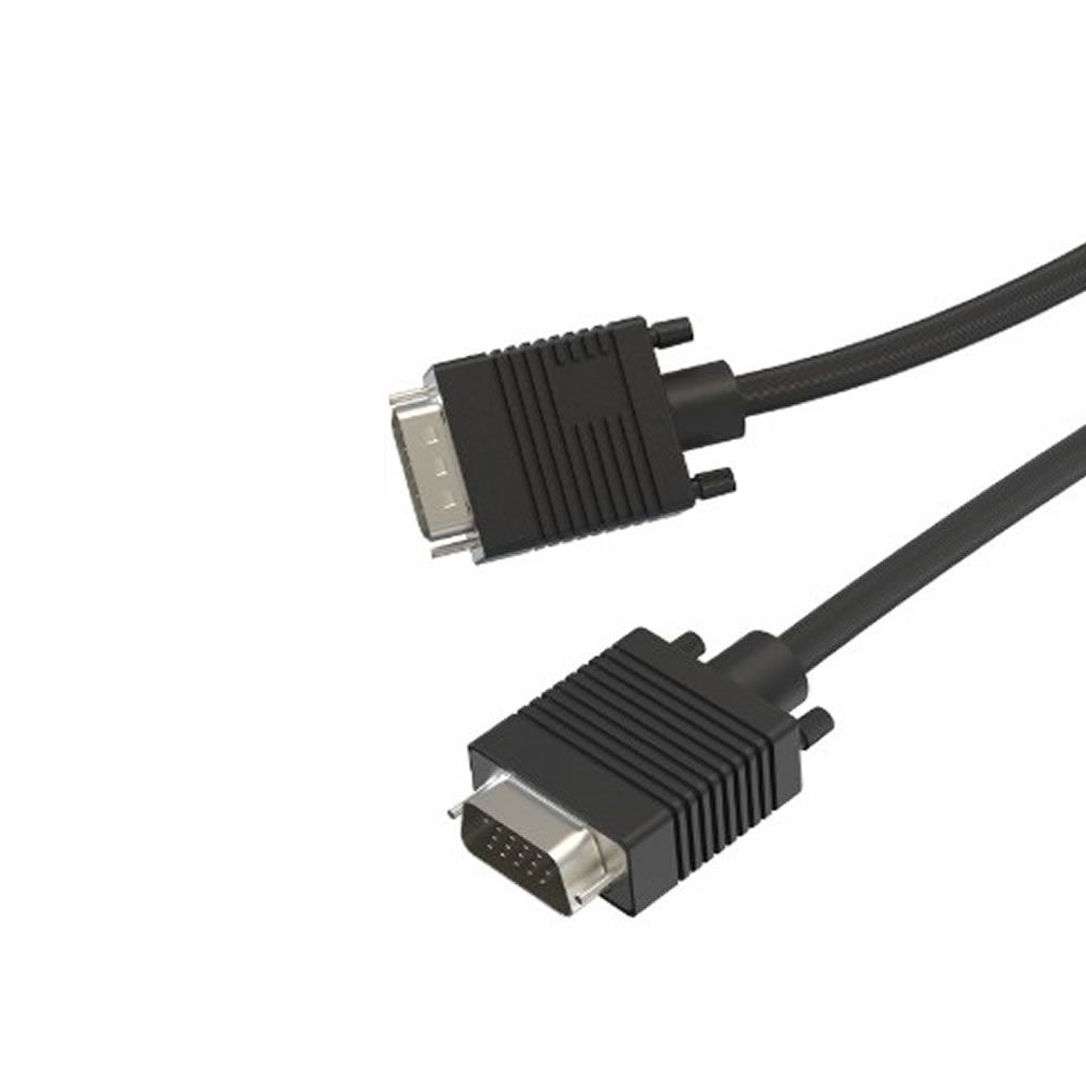 Cabo VGA(m) Para VGA(m) One Plus AU210 Preto 1.5m (15pin)