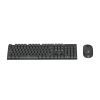 One Plus NG6077 Black 105-Key Wireless Keyboard And Mouse (Portuguese)