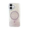 Apple iPhone 16 Pink Glitter MagSafe Hard Silicone Case