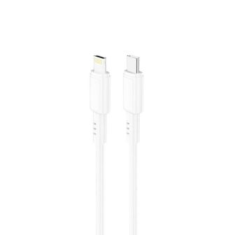 New Science M-6 White USB Type-C To Lightning Data Cable 20W 3.0A 1m
