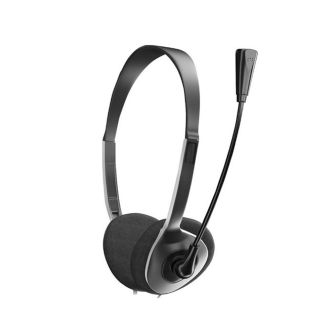 New Science A-638-1 Black Headphones With 3.5mm Jack Cable