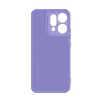 Capa Silicone Gel Oppo Reno14 Pro Lilás Com Protetor De Câmera