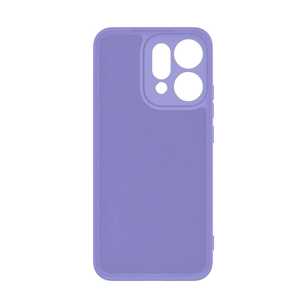 Oppo Reno14 Pro Lilac Silicone Gel Case With Camera Protector
