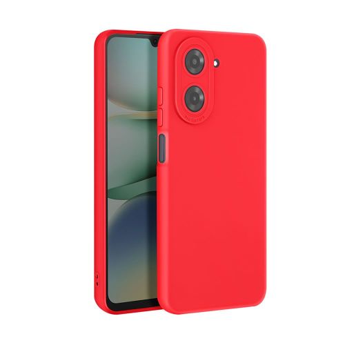 Xiaomi Redmi A5 Red Silicone Case With Camera Protector