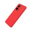 Capa Silicone Xiaomi Redmi A5 Vermelho Com Protetor De Câmera