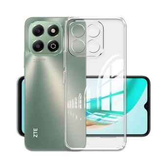 ZTE Blade A35/Blade A55 Transparent Silicone Case With Camera Protector