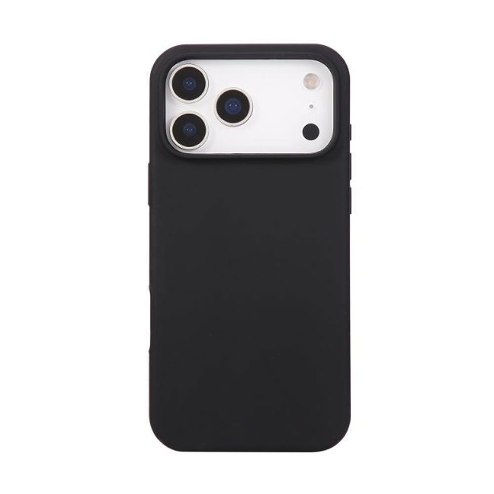 Capa Silicone Apple Iphone 17 Pro Max Preto