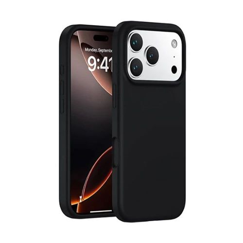 Apple Iphone 17 Pro Max Black Silicone Case
