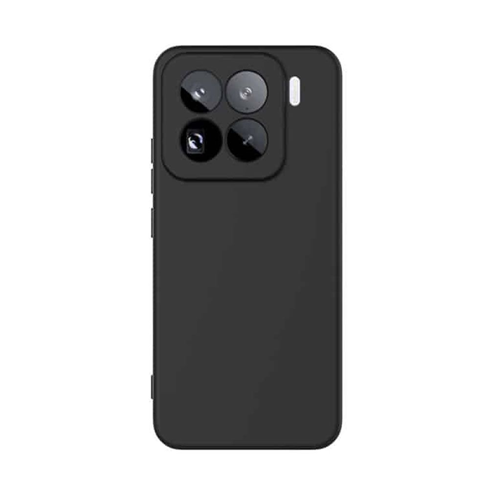 Xiaomi 15T Pro Black Silicone Gel Case With Camera Protector