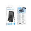 Power Bank Borofone BJ79A Preto 20000mAh Com Cabo USB-A/USB-C E Lightning