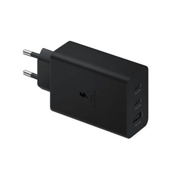 Adaptador Samsung EP-T6530 Preto 65W 2 Port Tipo-C E 1 USB