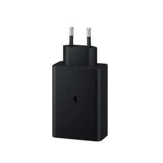 Adaptador Samsung EP-T6530 Preto 65W 2 Port Tipo-C E 1 USB