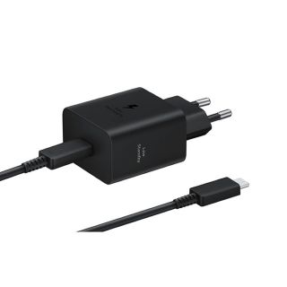 Carregador Samsung EP-T4511 Preto 240V 45W Tipo-C Para Tipo-C