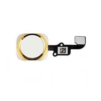 Botão Home Apple Iphone 6/Iphone 6 Plus Com Flex Dourado