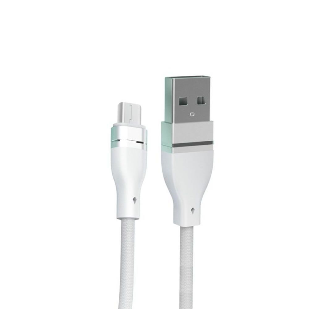 New Science U-12 White 3A 1M Data Cable For Micro USB