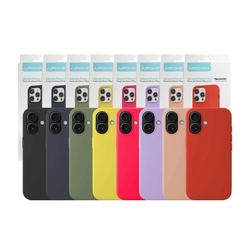 Capa Silicone Apple Iphone 17 Magsafe Premium