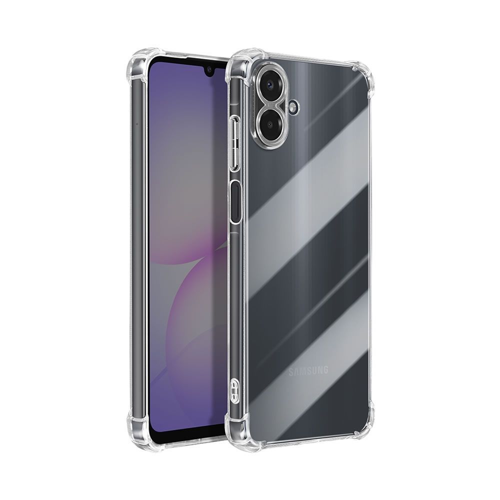 Samsung Galaxy A07 Transparent Anti-Shock Hard Silicone Case