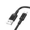 Cabo De Dados USB Tipo C Borofone BX111 Preto 3.0A 1m
