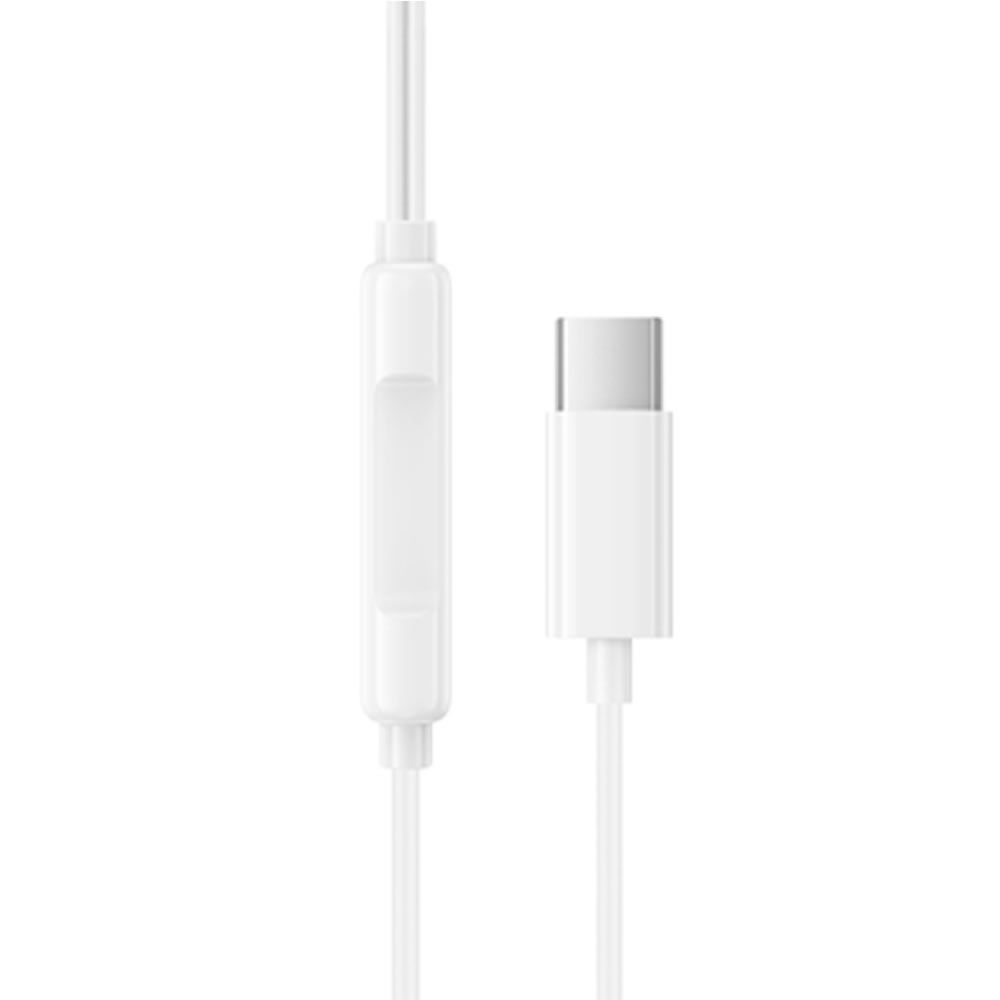 Borofone BM100 Max White Headphones 1.2m Type-C With Microphone