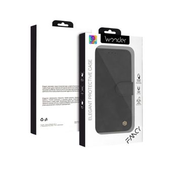 Capa Flip Cover Samsung Galaxy S26 Ultra Preto Wonder