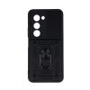 Xiaomi Redmi 15 TPU Case With Finger Ring Camera Protector And Sliding Window