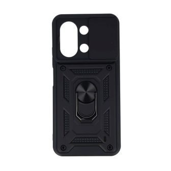 Xiaomi Redmi 15C TPU Case With Finger Ring Camera Protector And Sliding Window