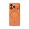 Apple Iphone 17 Pro Orange MagSafe Hard Silicone Case