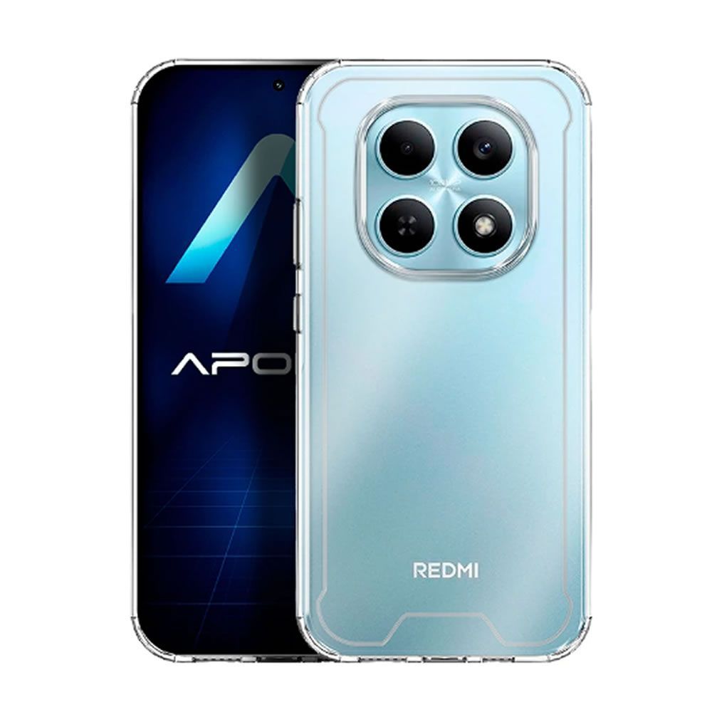 Capa Silicone Dura Anti-Choque Xiaomi Redmi Note 15 4g/5g Transparente