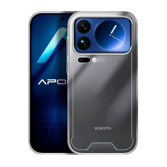 Capa Silicone Dura Anti-Choque Xiaomi Mi 17 Pro Max Transparente