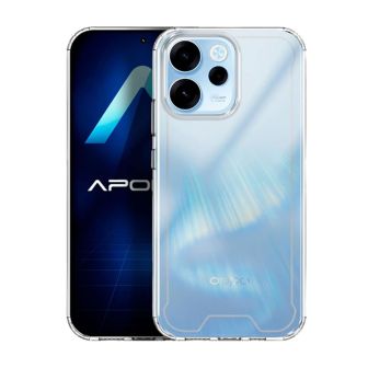 Capa Silicone Dura Anti-Choque Oppo Reno15 F 5g Transparente