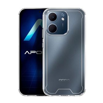 Capa Silicone Dura Anti-Choque Oppo A5x 4g/5g Transparente